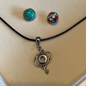 Magnolia and Vine Necklace